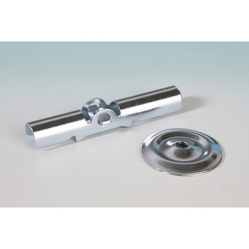 Cheville bascule avec rosace