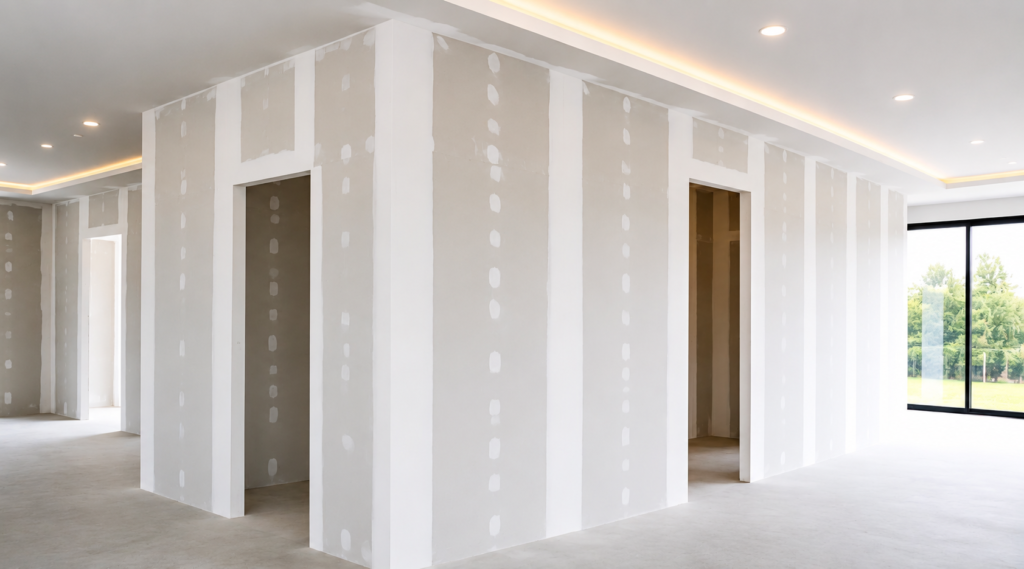 Cloisons BA13 – Résidence Villa Agadir
