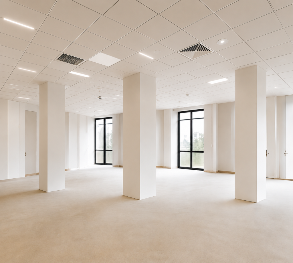 Open Space – Dalles 60×60 Bureaux Casablanca